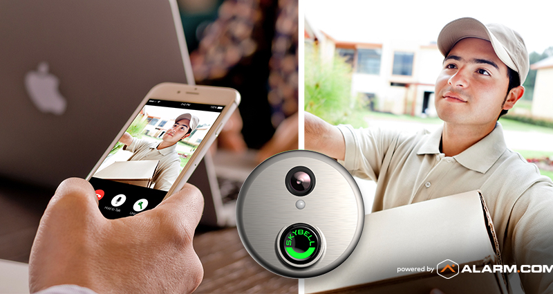 Alarm.com video doorbell
