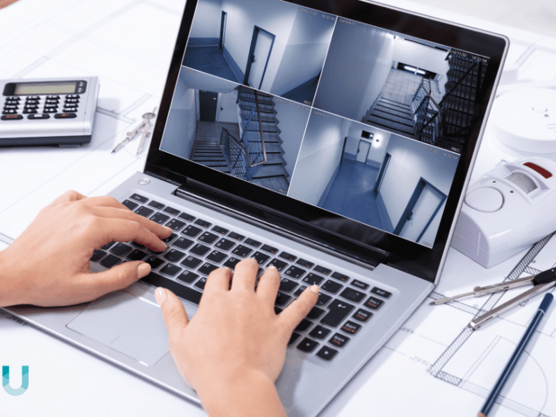 Security Camera Laptop