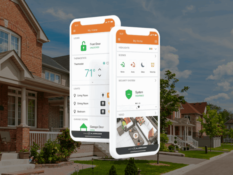 residential security system alarm.com